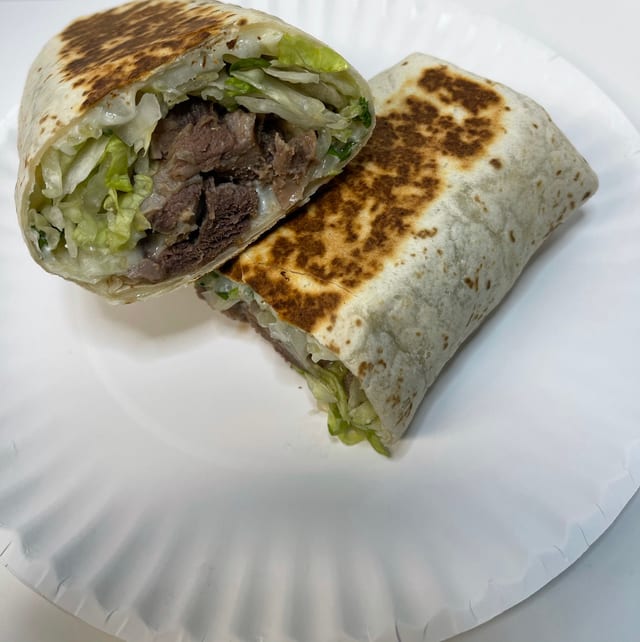 Lengua Regular Burrito.