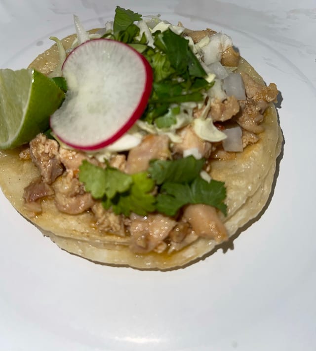 Pollo Taco.