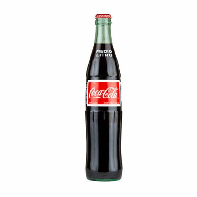 Coca-Cola Bottle 1/2 liter.