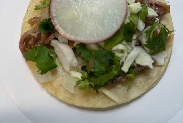 Carnitas Taco.