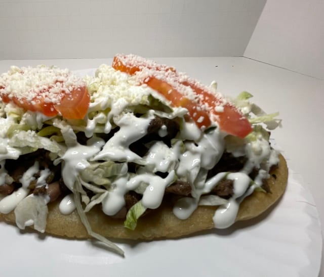 Carnitas Huaraches.