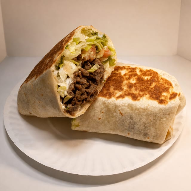 Asada Regular Burrito.