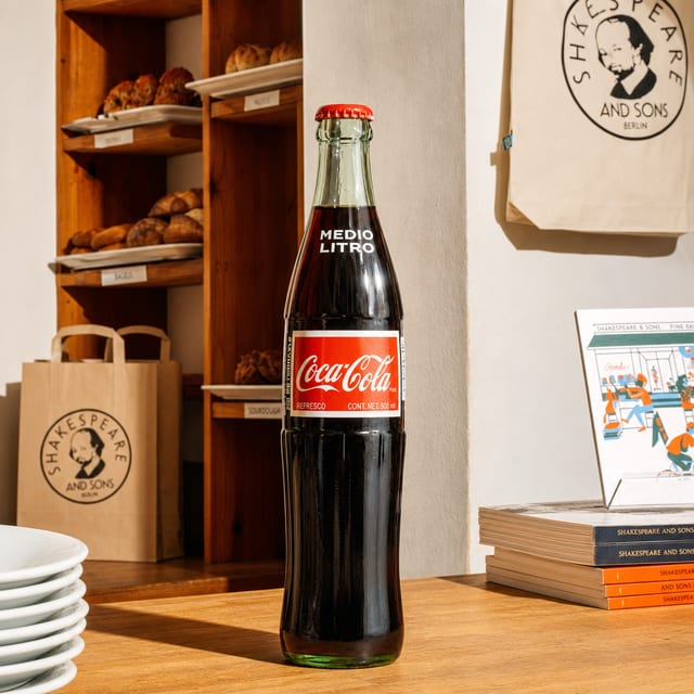 Coca-Cola Bottle 1/2 liter.